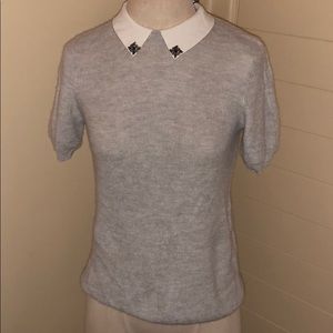 Short Sleeve Cashmere sweater